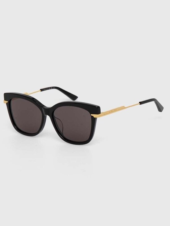 NWT BOTTEGA VENETA SUNGLASSES WOMEN BLACK CAT EYE EYEWEAR main image 5